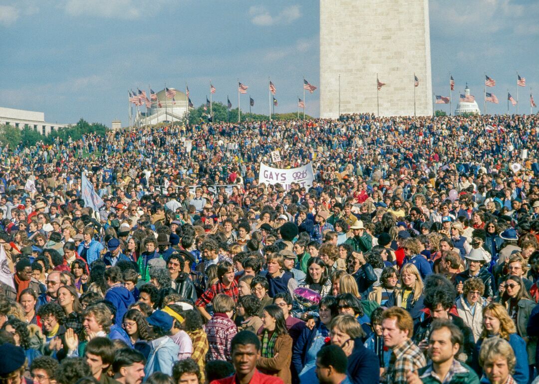1979: National March on Washington for Lesbian and Gay Rights
